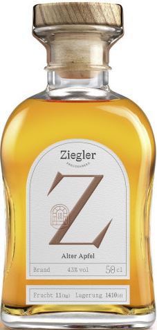 Ziegler Alter Apfel 43% 0,5L Ziegler Alter Apfel 43% 0,5L