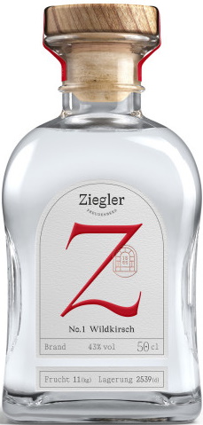 Ziegler No.1 Wildkirschbrand 43% 0,5L