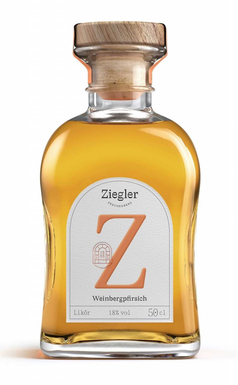 Ziegler Weinbergpfirsich Likör 0,5 Liter