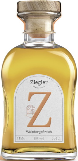 Ziegler Weinbergpfirsich Likör 18% 0,5L