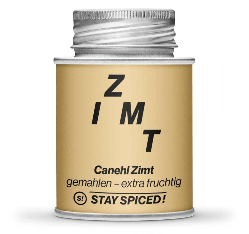 Zimt Canehl gemahlen - extra fruchtig - Sri Lanka, 170ml Schraubdose