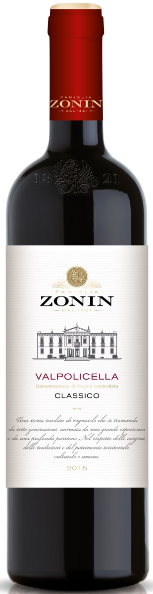 Zonin Valpolicella Classico DOC 0,75L Zonin Valpolicella Classico DOC 0,75L