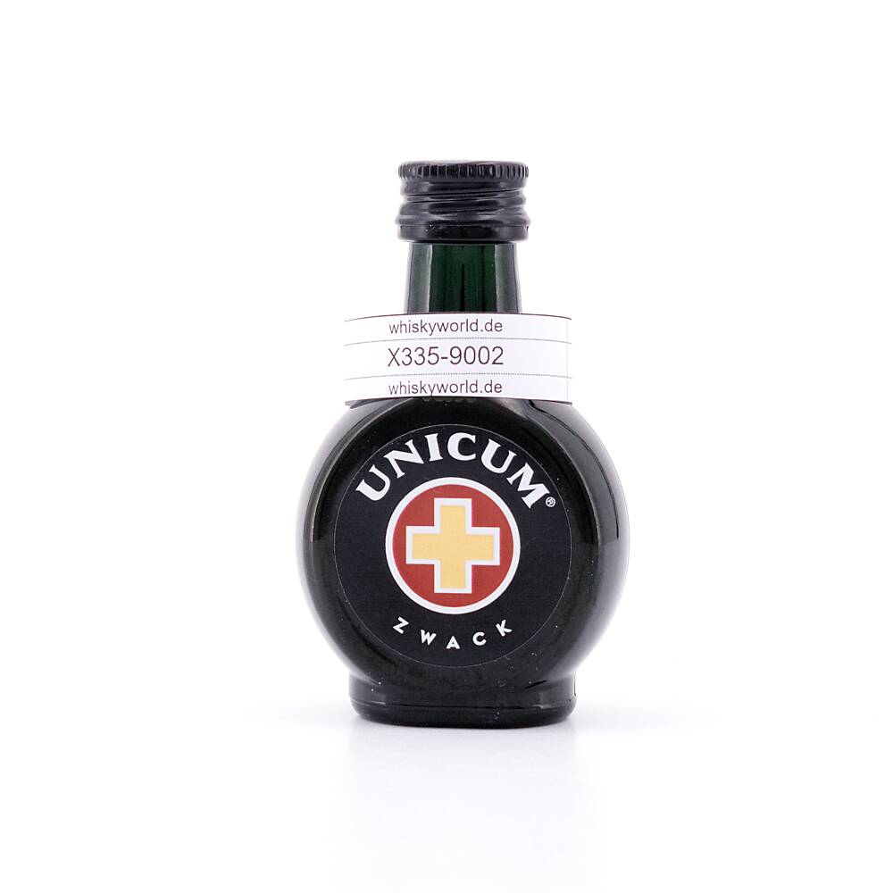 Zwack Unicum Miniatur Kräuterlikör 0,040 L/ 40.0% vol Zwack Unicum Miniatur Kräuterlikör 0,040 L/ 40.0% vol