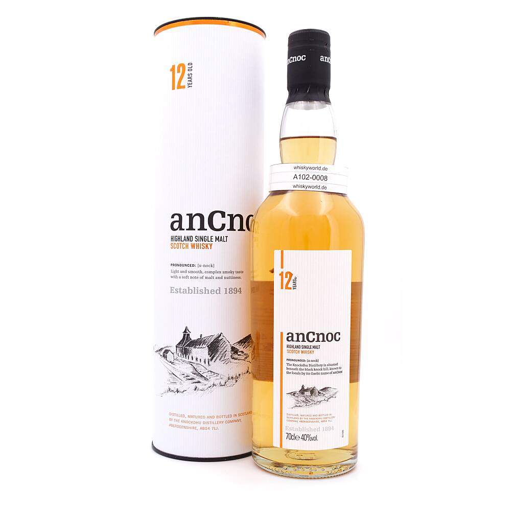 anCnoc 12 Jahre 0,70 L/ 40.0% vol