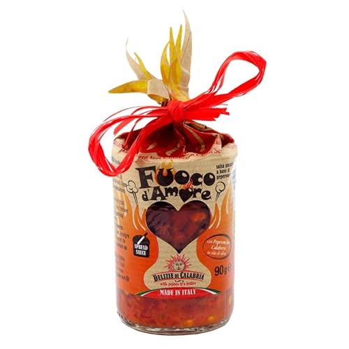besonders scharfe kalabrische Chilimischung Fuoco amore besonders scharfe kalabrische Chilimischung Fuoco amore von Delizie di Calabria