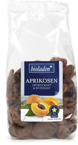 bioladen Aprikosen getrocknet & entsteint (1 x 500 gr) von bioladen