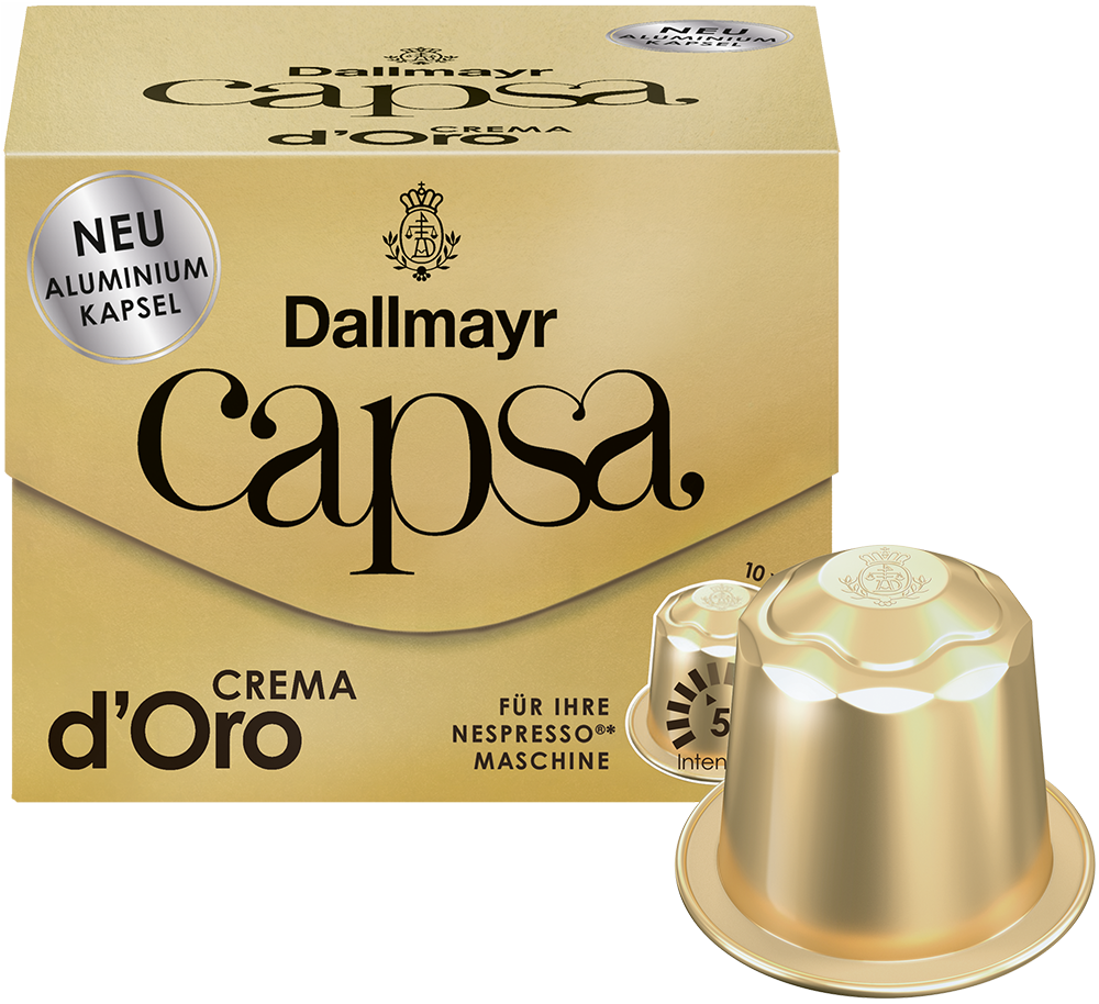 capsa Crema d'Oro von Alois Dallmayr Kaffee OHG