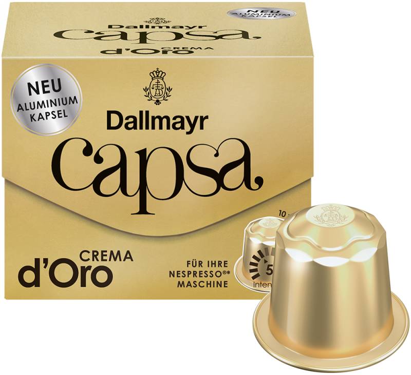capsa Crema d'Oro von Alois Dallmayr Kaffee OHG