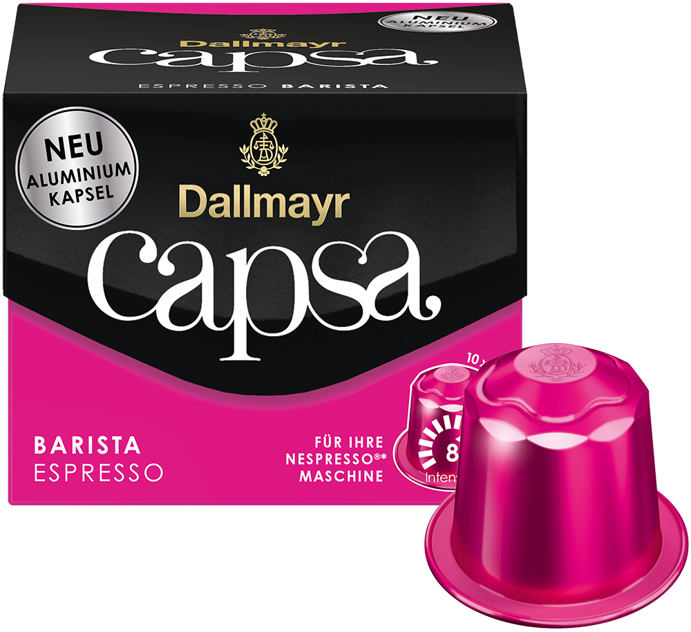 capsa Espresso Barista von Alois Dallmayr Kaffee OHG