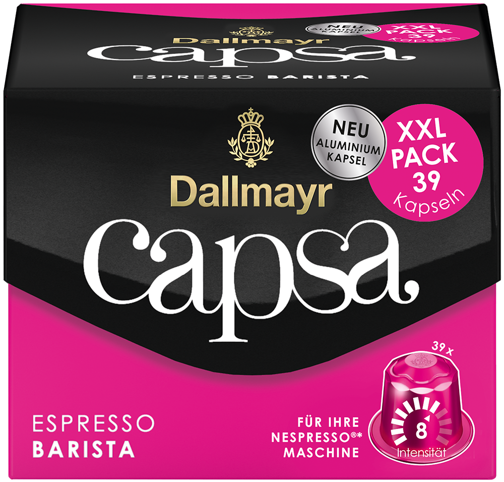 capsa Espresso Barista XXL capsa Espresso Barista XXL von Alois Dallmayr Kaffee OHG