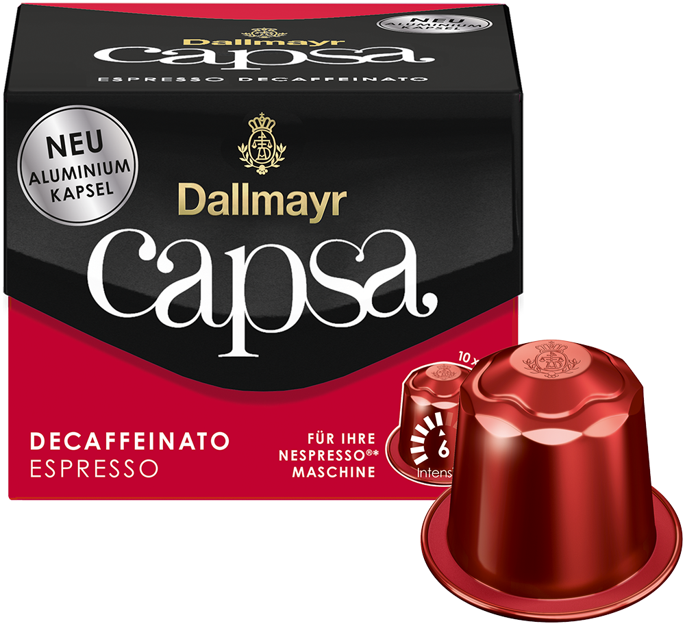 capsa Espresso Decaffeinato capsa Espresso Decaffeinato von Alois Dallmayr Kaffee OHG