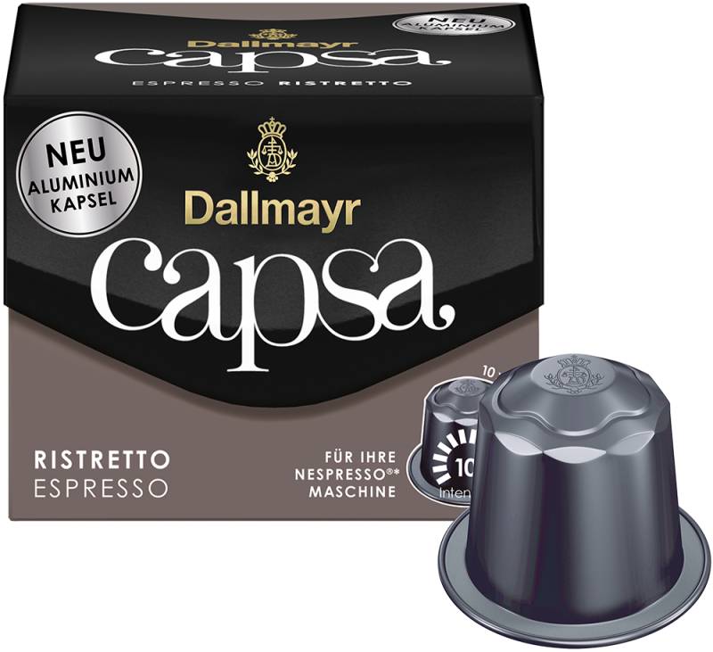 capsa Espresso Ristretto von Alois Dallmayr Kaffee OHG