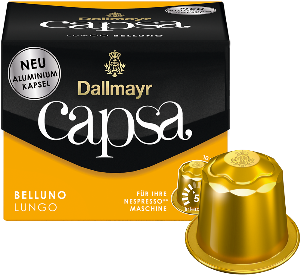 capsa Lungo Belluno von Alois Dallmayr Kaffee OHG