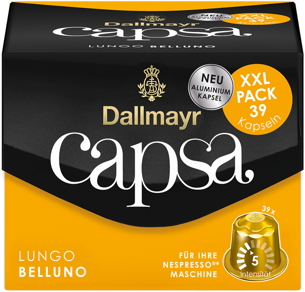 capsa Lungo Belluno XXL capsa Lungo Belluno XXL von Alois Dallmayr Kaffee OHG