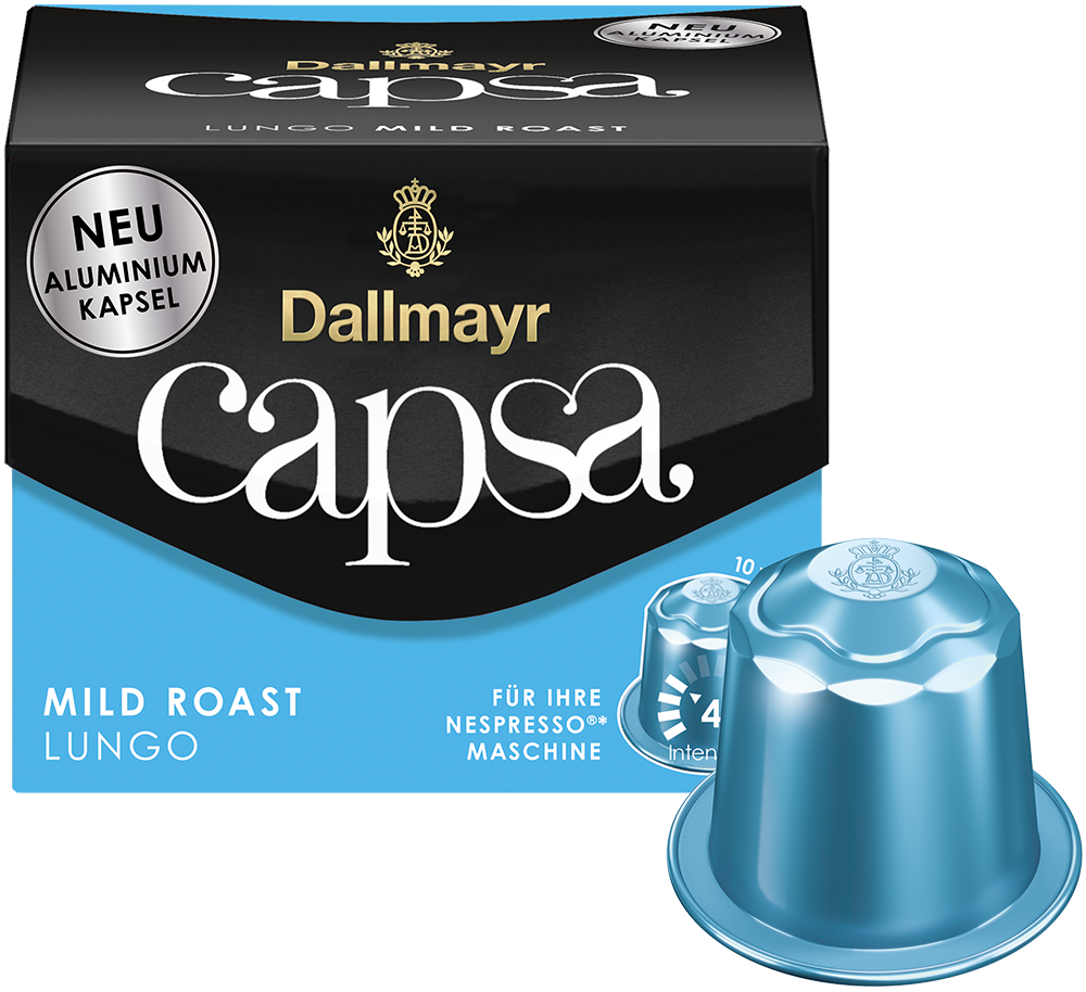 capsa Lungo Mild Roast von Alois Dallmayr Kaffee OHG