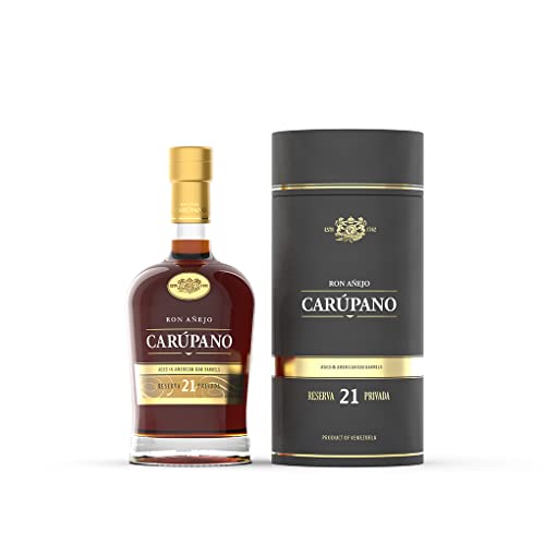 Ron Añejo Carúpano Reserva 21 Privada 40% Vol. 0,7l in Geschenkbox von CARUPANO