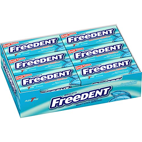 freedent plentpak Kaugummi, 12 Packungen Spearmint freedent plentpak Kaugummi, 12 Packungen Spearmint