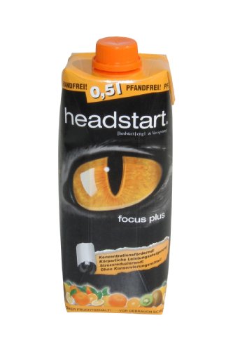 headstart focus plus, Das konzentrationsfördernde, stressabbauende Getränk