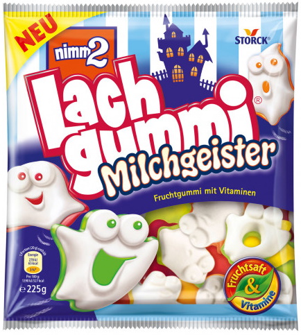 Storck Nimm2 Lachgummi Milchgeister 225G Storck Nimm2 Lachgummi Milchgeister 225G