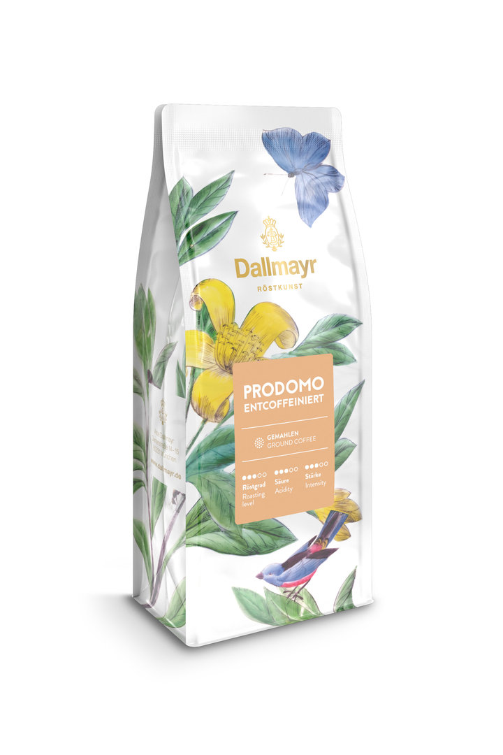 prodomo entcoffeiniert 250g gemahlen prodomo entcoffeiniert 250g gemahlen von Alois Dallmayr Kaffee OHG