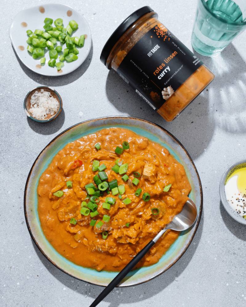 rotes linsen curry von FITTASTE GmbH