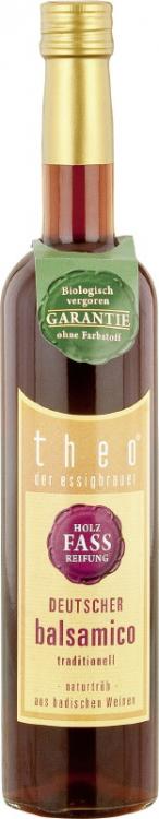 theo der essigbrauer Deutscher Balsamico Essig rot 500ML theo der essigbrauer Deutscher Balsamico Essig rot 500ML
