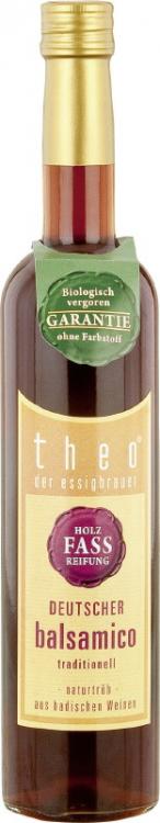 theo der essigbrauer Deutscher Balsamico Essig rot 500ML