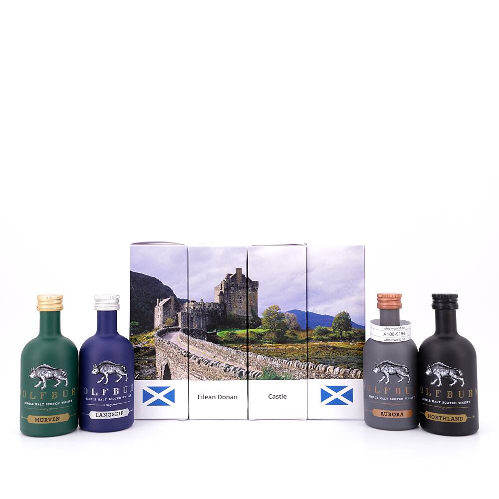 whiskyworld Miniaturen-Set Motiv "Eilean Donan" - 0,20 L/ 49.0% vol whiskyworld Miniaturen-Set Motiv "Eilean Donan" - 0,20 L/ 49.0% vol