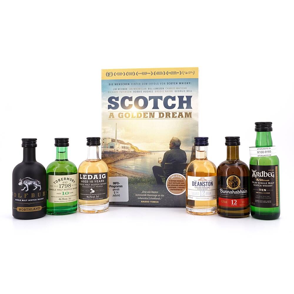 whiskyworld The Non-Chillfiltered Tasting Set 0,30 L/ 46.2% vol