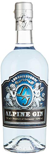Lebensstern I Alpine Gin I 700 ml I 43% Volume I Bar-Gin von Lebensstern