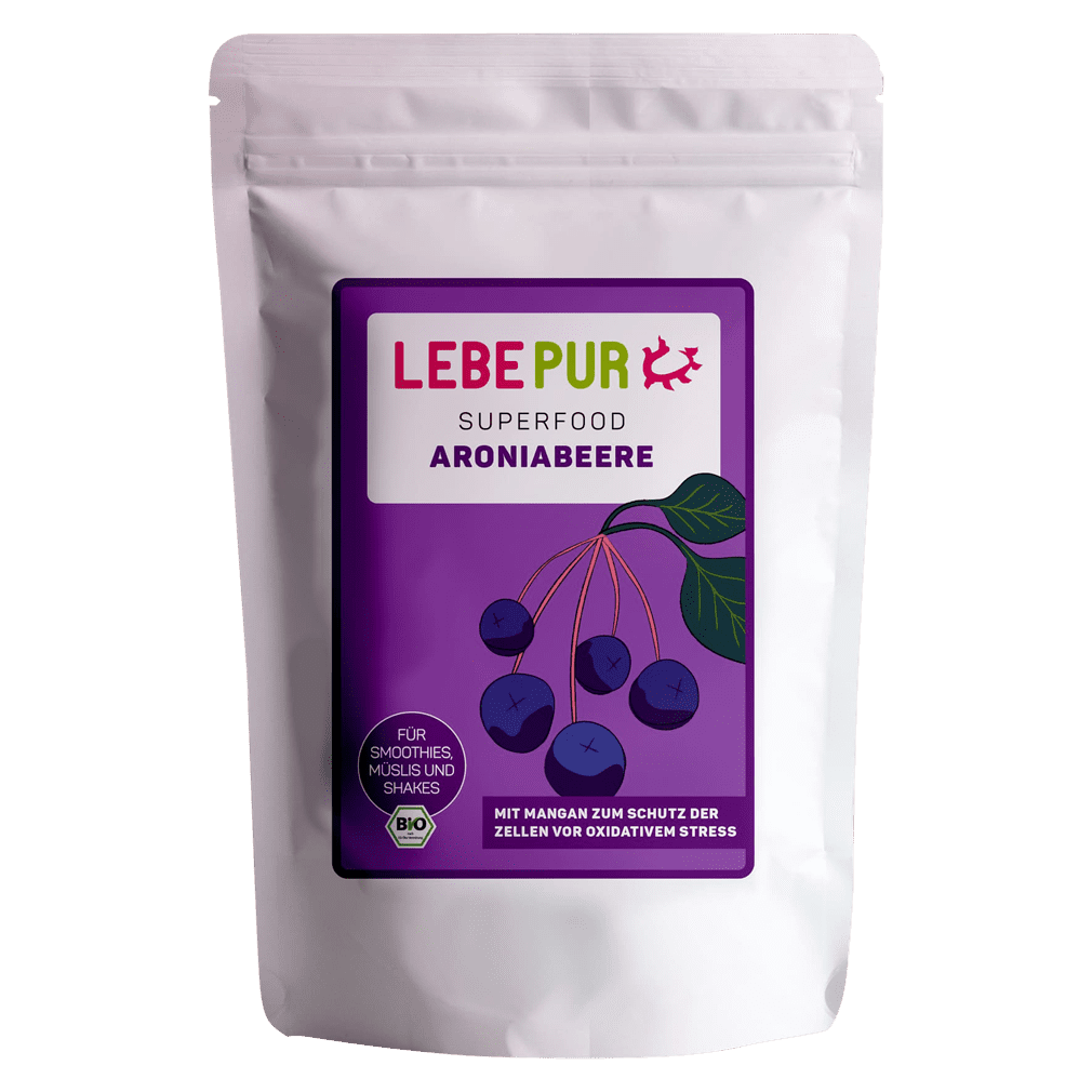 Bio Aroniabeeren Pulver Bio Aroniabeeren Pulver von Lebepur