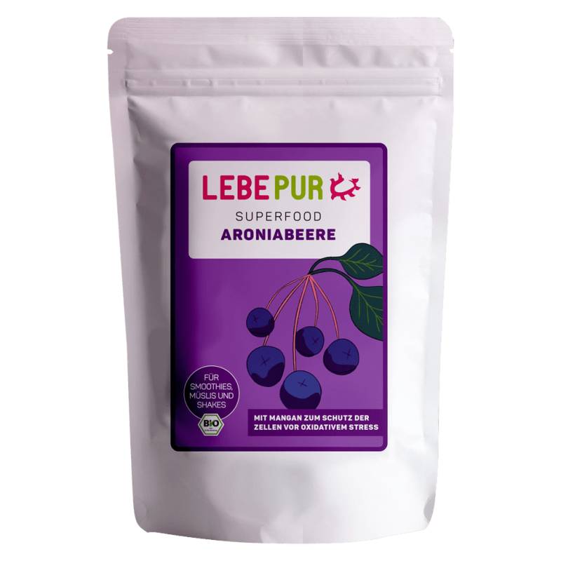 Bio Aroniabeeren Pulver von Lebepur