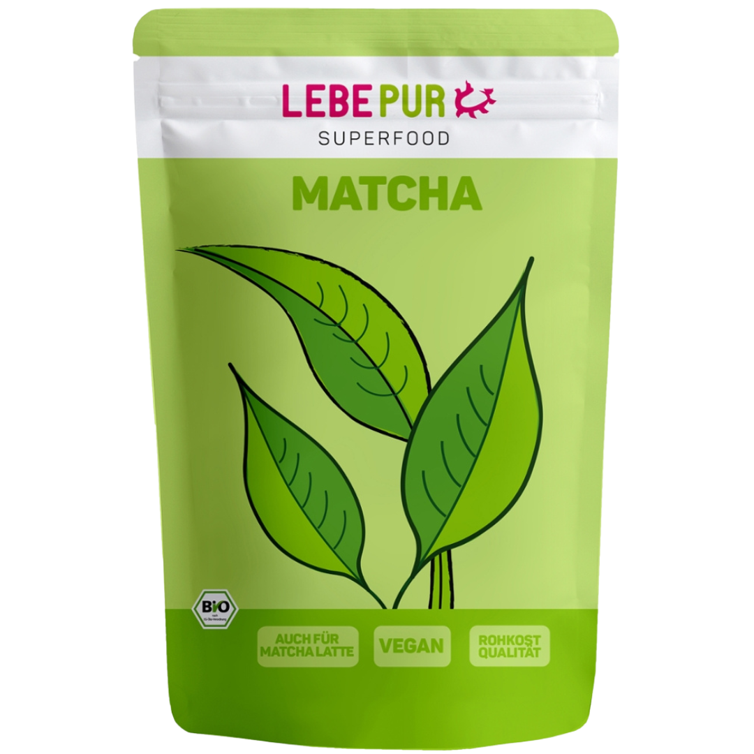 Bio Matcha Pulver von Lebepur