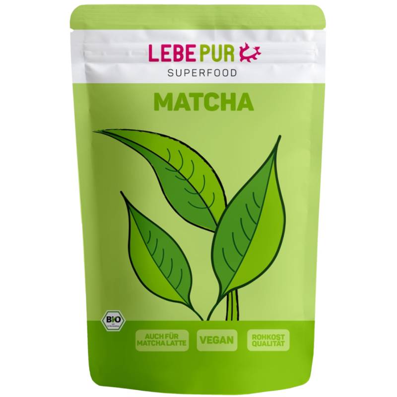 Bio Matcha Pulver, 40g von Lebepur
