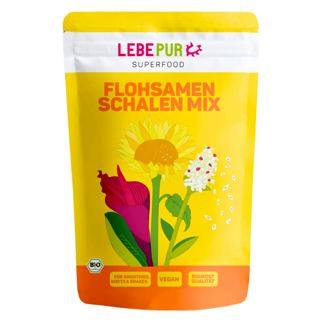 Flohsamenschalen Mix, 200g Flohsamenschalen Mix, 200g von Lebepur
