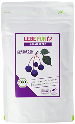 Lebepur Aroniabeere (bio), 2er Pack (2 x 175 g) von Lebepur