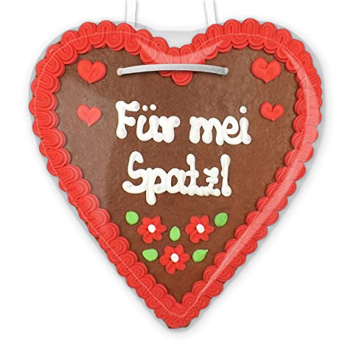 Lebkuchenherz - 21cm - Für mei Spatzl Lebkuchenherz - 21cm - Für mei Spatzl von Lebkuchenwelt