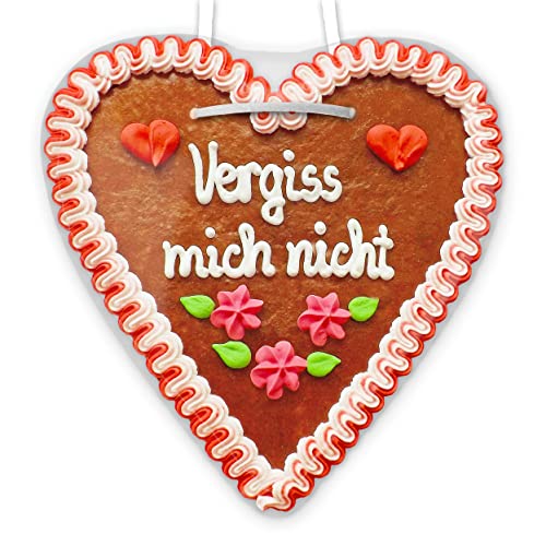 Lebkuchenherz - 21cm - Vergiß mich nicht Lebkuchenherz - 21cm - Vergiß mich nicht von Lebkuchenwelt