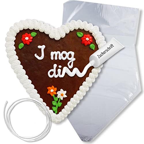 Lebkuchenherz Rohling selbst Beschriften Set - Geschenke zum selber machen basteln Geburtstag DIY Do-it-yourself Handgemachtes Geschenk Valentinstag Heiratsantrag Hochzeit von LEBKUCHEN WELT Lebkuchenherz Rohling selbst Beschriften Set - Geschenke zum selber machen basteln Geburtstag DIY Do-it-yourself Handgemachtes Geschenk Valentinstag Heiratsantrag Hochzeit von LEBKUCHEN WELT von Lebkuchenwelt