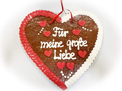 Lebkuchenherzen riesengroß,Lebkuchenherz, Für meine große Liebe ca.2000 Gramm, 60 cm Lebkuchenherzen riesengroß,Lebkuchenherz, Für meine große Liebe ca.2000 Gramm, 60 cm von Lebkuchenherz München Schifferl