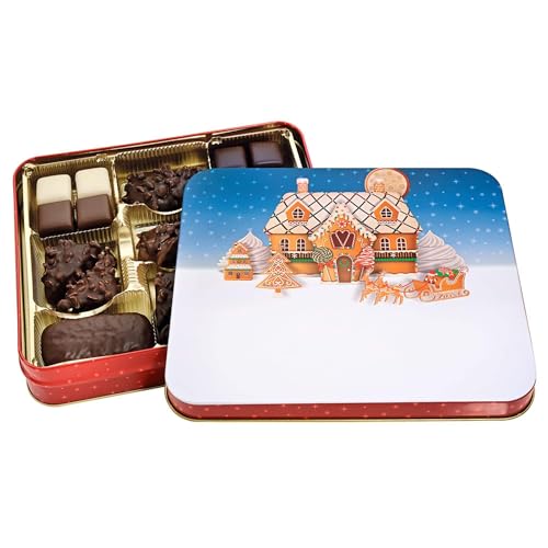 LEBKUCHEN WELT Präsentdose Weihnachtsdorf mit Lebkuchen-Mischung 250g Geschenkdose Präsentdose Lebkuchen-Dose Geschenk Blechdose LEBKUCHEN WELT Präsentdose Weihnachtsdorf mit Lebkuchen-Mischung 250g Geschenkdose Präsentdose Lebkuchen-Dose Geschenk Blechdose von Lebkuchenwelt