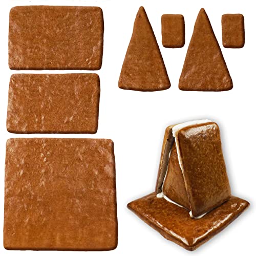 Lebkuchenhaus Bausatz - Größe M - ca. 12x11x13 cm | Lebkuchen Knusperhäuschen zum selber bauen & verzieren mit Zuckerguss - Basteln mit Kindern zur Weihnachtszeit DIY von LEBKUCHEN WELT Lebkuchenhaus Bausatz - Größe M - ca. 12x11x13 cm | Lebkuchen Knusperhäuschen zum selber bauen & verzieren mit Zuckerguss - Basteln mit Kindern zur Weihnachtszeit DIY von LEBKUCHEN WELT von Lebkuchenwelt