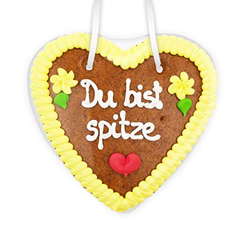 Lebkuchenherz, 14cm - Du bist spitze Lebkuchenherz, 14cm - Du bist spitze von Lebkuchenwelt