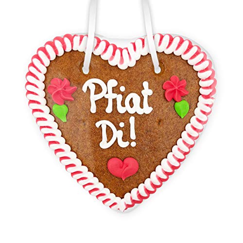 Lebkuchenherz, 14cm - Pfiat Di! Lebkuchenherz, 14cm - Pfiat Di! von Lebkuchenwelt