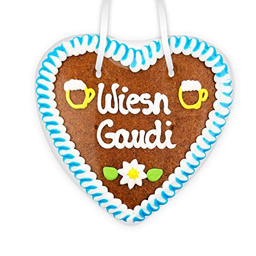 Lebkuchenherz, 14cm - Wiesn Gaudi Lebkuchenherz, 14cm - Wiesn Gaudi von Lebkuchenwelt