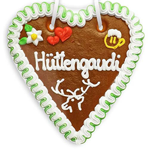 Lebkuchenherz, 18cm - Hüttengaudi Lebkuchenherz, 18cm - Hüttengaudi von Lebkuchenwelt