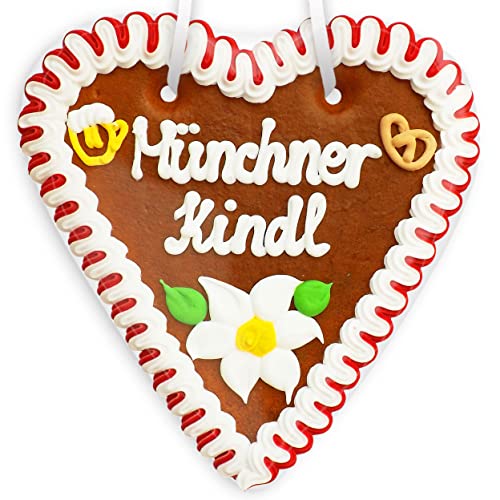 Lebkuchenherz, 18cm - Münchner Kindl Lebkuchenherz, 18cm - Münchner Kindl von Lebkuchenwelt