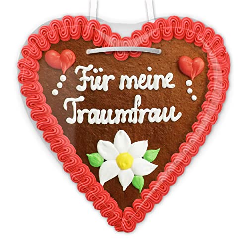 Lebkuchenherz, 21cm - Für meine Traumfrau Lebkuchenherz, 21cm - Für meine Traumfrau von Lebkuchenwelt