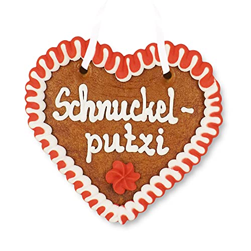 Lebkuchenherz 12cm - Schnukelputzi - wie frisch vom Oktoberfest Lebkuchenherz 12cm - Schnukelputzi - wie frisch vom Oktoberfest von Lebkuchenwelt
