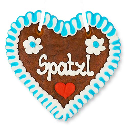Lebkuchenherz 12cm - Spatzl - kreative Geschenkidee frisch von der Wiesn Lebkuchenherz 12cm - Spatzl - kreative Geschenkidee frisch von der Wiesn von Lebkuchenwelt